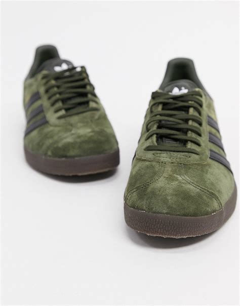 grüne wildleder adidas schuhe|Adidas Gazelle 85 Sneakers Aus Wildleder .